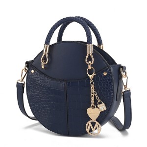 MKF Collection Nobella Women’s Crossbody Bag Croc-Embossed by Mia K - 1 of 4
