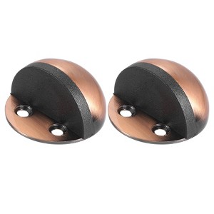 Unique Bargains Self-Adhesive No Drilling Door Stop for Home Office Keep Door Open 2 Pcs - 1 of 4