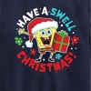 Boys' - SpongeBob SquarePants - Have A Swell Christmas Graphic Long Sleeve Fleece Sweatshirt - 2 of 4