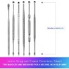 MEDca 6 Piece Deluxe Ear Wax Removal Kit – Surgical Stainless Steel Ear Cleaner with Carrying Case, Reusable & Eco-Friendly - 3 of 4