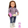 Our Generation Campfire Cookout Play Food & Light-Up Lantern Accessory Set for 18" Dolls - image 3 of 4