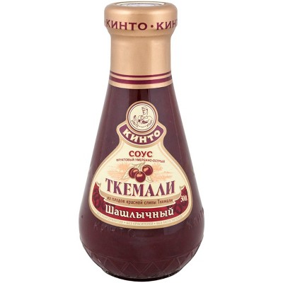 Kinto Tkemali Bbq Sauce 300g - Georgian-Inspired Tangy Condiment With Bold Flavor, Perfect For Grilling, Roasting, And Enhanc