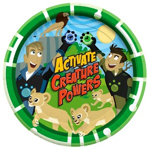Treasures Gifted Wild Kratts Plates 7in - Wild Kratts Party Supplies - 16 Pack - 1 of 1