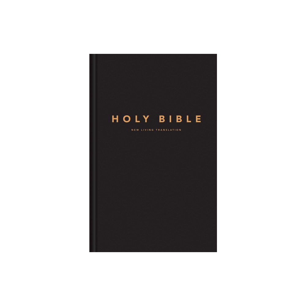 NLT Large Print Pew Bible (Hardcover, Black)