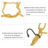 Unique Bargains Travel Camping Extendable Rubber Rope Cover Motorcycle Cargo Luggage Debris Tie-Down Net with 6 Hooks 1 Pc - 4 of 4