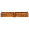 vidaXL Raised Bed Brown Acacia wood 39.4 x 11.8 x 9.8 in Durable - 4 of 4