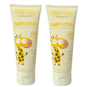 Jack N' Jill Baby Lotion Gentle & Clinically Approved | Fragrance Free | Newborns | Dermatologically Approved,  3.38 oz (PACK OF 2) - 1 of 4