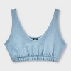 Women's French Terry Slim Fit Deep V-Neck Tank Top - Wild Fable™ - 4 of 4