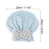 Unique Bargains Women's Comfortable Hair Drying Towel 1 Pc - 2 of 3