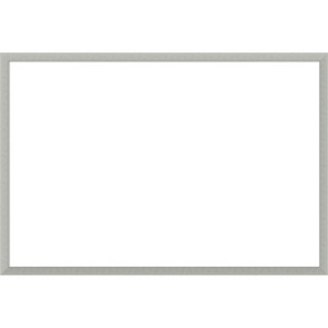 Amanti Art Silver Leaf Framed Dry Erase Magnetic Board - 1 of 4