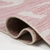 JONATHAN Y Liana Casual Coastal Flamingos Two-Tone Indoor/Outdoor Area Rug - 4 of 4