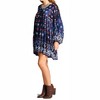 Women's Baby Doll Bohemian Peasant Mini Dress - Velzera - 2 of 4