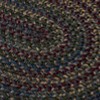 Colonial Mills Midnight Braided Runner, Charcoal 2'x11', Oval Shape - 2 of 4
