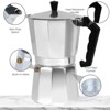 Espresso Coffee Maker – Durable Aluminum, Fast Brewing, Sleek Design - 3 of 4