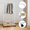 Simple Trending Standard Clothes Garment Rack White - 4 of 4