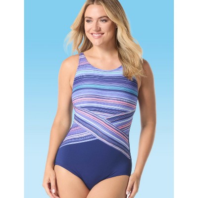 Gabar Scoop Neck One Piece Swimsuit