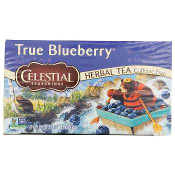 Celestial Seasonings Herbal Tea True Blueberry - Caffeine Free