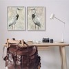 Stupell Industries Abstract Watercolor Great Heron Birds Black Framed Giclee Art - 2 of 4