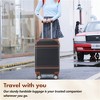 BEAFUP Hardshell Luggage Sets with Bags Carry-on Suitcase Double Spinner Wheels with TSA Lock - 20", Lightweight Suitcase for Travel - 4 of 4
