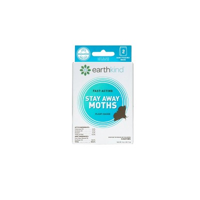 EarthKind Stay Away Moths Repellant - 2pk