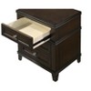 NicBex 3 Drawer Nightstand with USB Charging Port Bedside Table with Metal Handle End Table for Bedroom, Living Room - 3 of 4