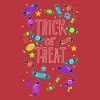 Women's Lost Gods Halloween Candy Explosion Racerback Tank Top - 2 of 4