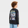 Boys' Star Wars Millenium Falcon Long Sleeve Graphic T-Shirt - Black - image 3 of 4