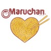 Juniors Womens Maruchan Noodle Heart T-Shirt - 2 of 4