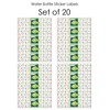 Big Dot of Happiness Let's Go Fishing - Fish Themed Birthday Party or Baby Shower Water Bottle Sticker Labels - Set of 20 - 3 of 4