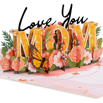 Paper Love Pop Up Mothers Day Card