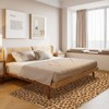 Leopard 8x10 Rug - Washable Animal Print Rug, Large Living Room Carpet, Soft Non-Slip Surface, Non-Shedding Brown Carpet, Ideal for Office Dormitory - 2 of 4