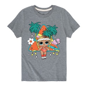 Boys' - LOL Surprise! - Boogie Babe Palm Trees Short Sleeve Graphic T-Shirt - 1 of 4