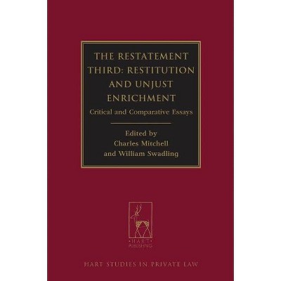 Restatement Third - (Hart Studies in Private Law) by  Charles Mitchell & William Swadling (Hardcover)