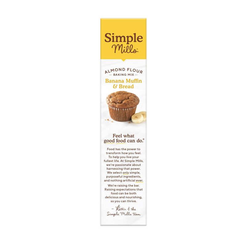 Simple Mills Gluten Free Banana Muffin &#38; Bread Almond Flour Baking Mix - 9oz, 5 of 13