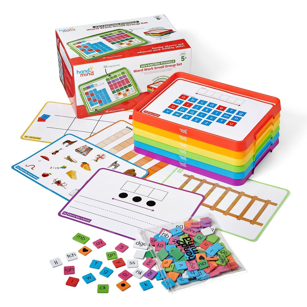 Photos - Other Toys Learning Resources Hand2Mind Advancing Phonics Word Work Small Group Set 