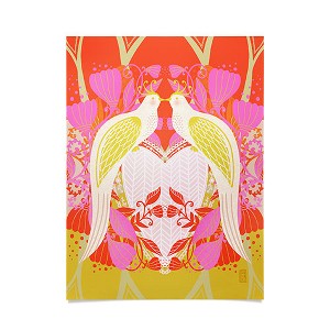 Sewzinski Love Doves Poster - Society6 - 1 of 3