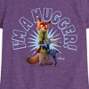 Girls' - Disney - I'm A Hugger Fitted Short Sleeve Graphic T-Shirt - 2 of 4