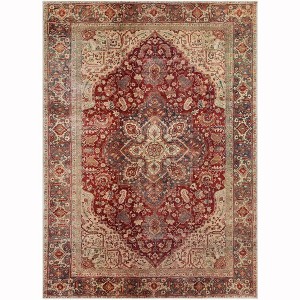 Mark & Day West Peoria Washable Woven Indoor Area Rugs - 1 of 4