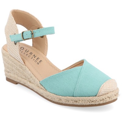 Journee Collection Womens Ashlyn Tru Comfort Foam Wedge Heel Espadrille ...