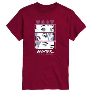 Men's - Avatar: The Last Airbender - Airbenders Short Sleeve Graphic T-Shirt - 1 of 3