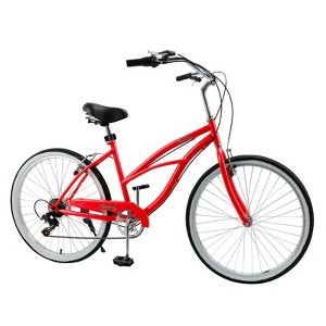 Topteng 26" Adult Beach Cruiser Bike - 1 of 4
