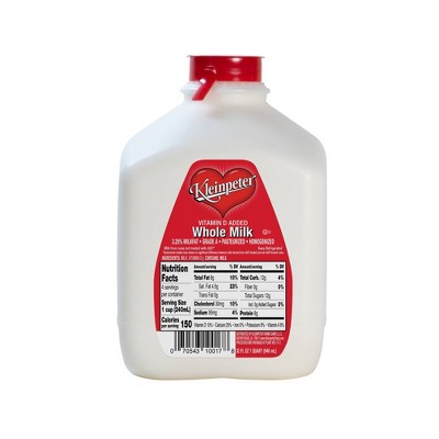 Kleinpeter Whole Milk - 32 Fl Oz : Target