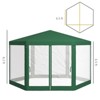 SEVOBAL Camping Tents Pop-Up Outdoor Shelter Tent with Waterproof Floor for 2-3 Person Camping, Green, 45"*8.25"*7.5" - 3 of 4