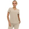 Saint Scrubs Womens 9-Pocket Medical Uniform Set- V-Neck Stretch Top with Seven Pocket Jogger Scrub Pant - 4 of 4