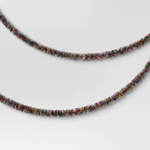 Christmas Tinsel Garland Wide Cut Narrow Cut Mutlicolor - Wondershop™ - 1 of 3