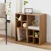 4-Cube Storage Organizer Bookshelf -stylish Storage Organizer Book Case for Home Bedroom Office, Easy Assembly, Modern Bookcase - 2 of 4