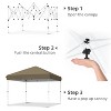 GustoWave 10x20 Ft Portable Waterproof Pop-Up Canopy Tent for Camping - 2 of 4