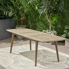 Coolbibila-Expandable Dining Table, Outdoor Table With Acacia Wood, Patio Dining Table Wood With Expandable Design From 71 Inches To 94 Inches - 2 of 4