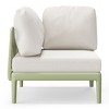 WestinTrends Playa Modern Outdoor Polypropylene Resin Deep Seating Sectional Corner Chair, Green - 4 of 4