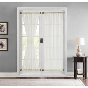 Sheer French Door Curtains - 1 of 4